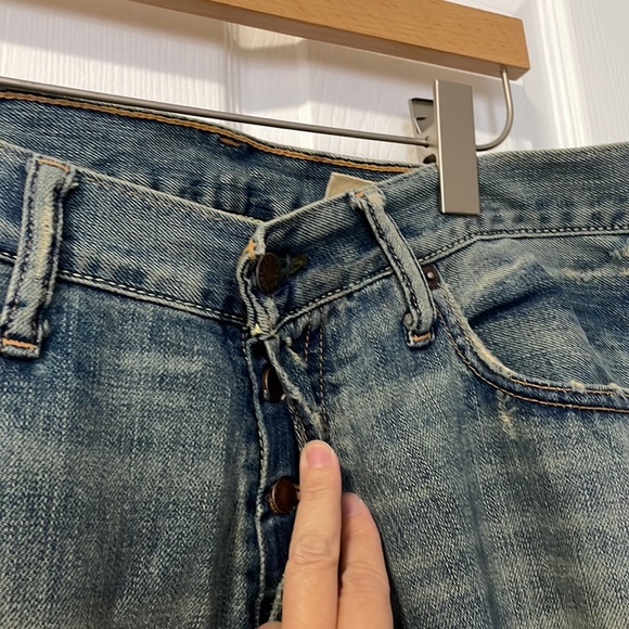 Abercrombie and fitch vintage men’s jeans w32 l30 low rise - Picture 2 of 11